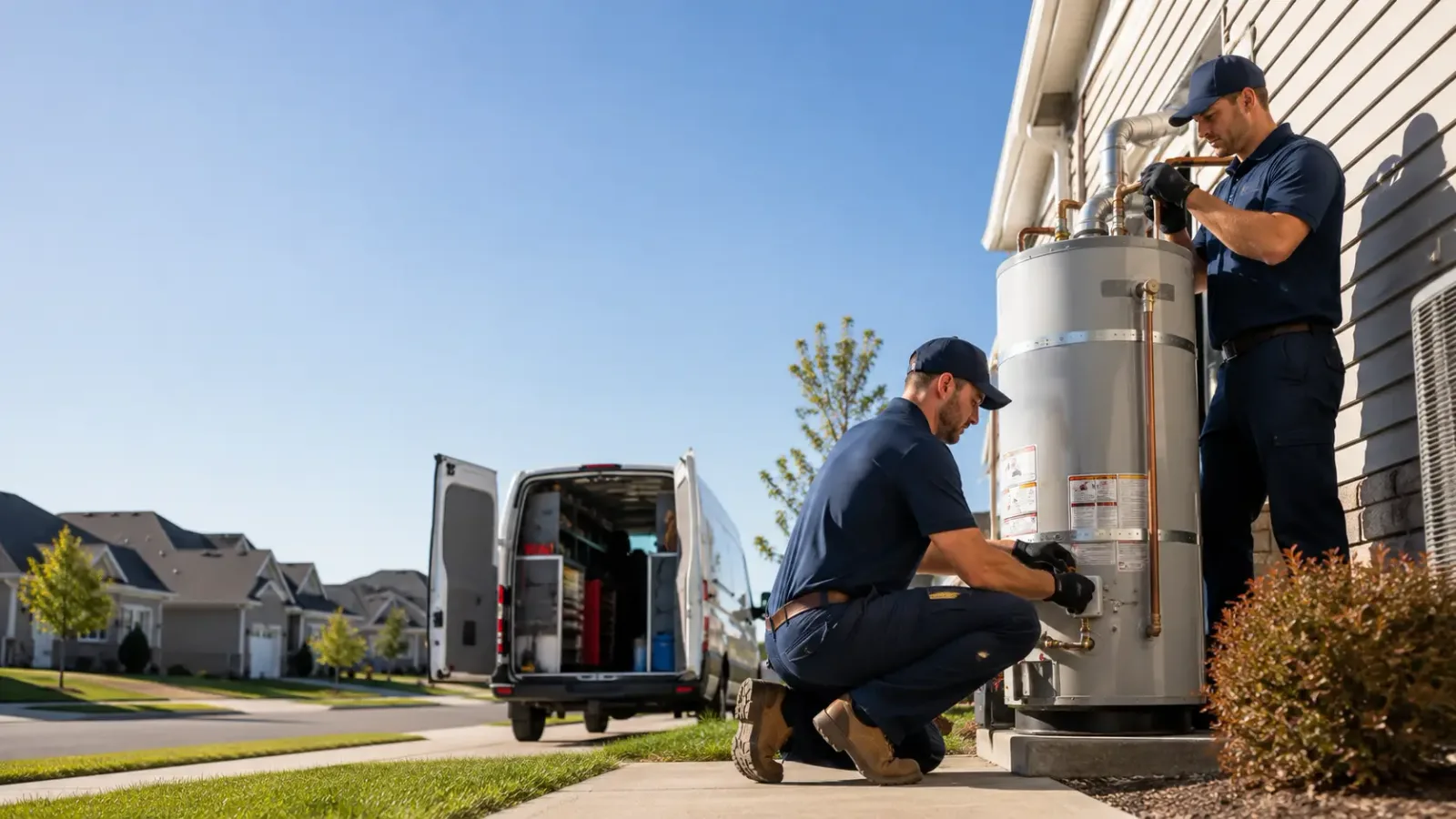 Water Heater Installation in Levant, ME